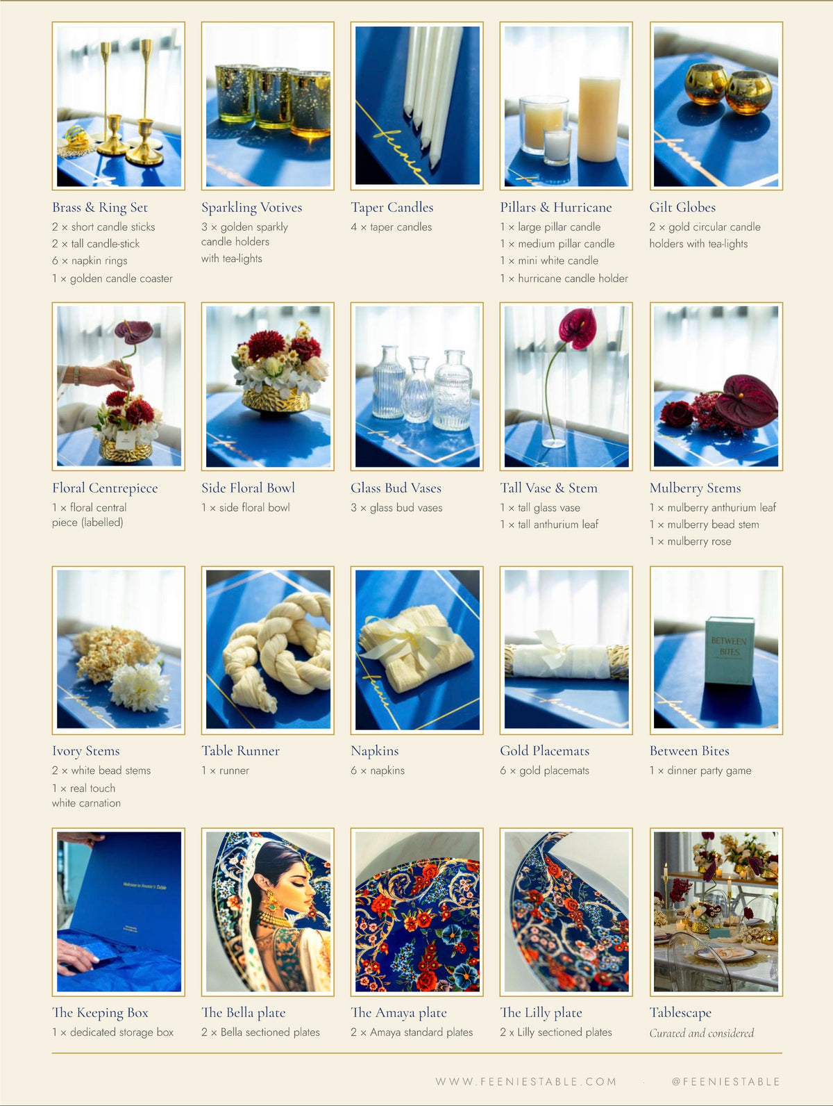 The Feenie's Table presentation box